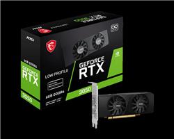 PLACA MSI GEFORCE RTX 3050 LP DDR6 6GB