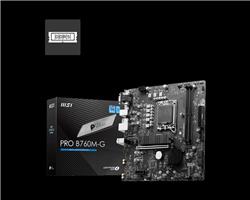 MOTHER MSI PRO B760M-G  1700 H/VGA/DP M.2 / DDR5