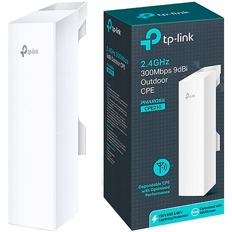TP-LINK WIFI OUTDOOR CPE210 300MBPS 9DBI