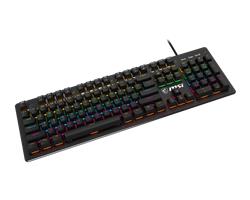 TECLADO MSI FORGE GK300 MECANICO/ USB/ BLUE / RGB