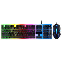COMBO GAMING TECLADO Y MOUSE USB EVIEW KM100