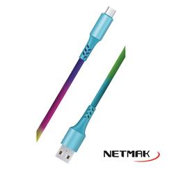 NETMAK CABLE USB A MICRO USB 2A 1M MAGIC SERIES NM-115