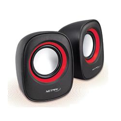 NETMAK PARLANTE POTENCIADO USB 2.0 RED NM-9025R