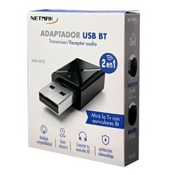 NETMAK ADAPT. USB BLUETOOTH  TRANSFERENCIA/RECEPCION NM-BT8