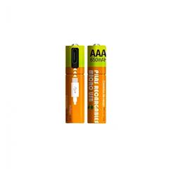 NETMAK PILAS RECARGABLES AAA 650MHA /  MICRO USB NM-EC65