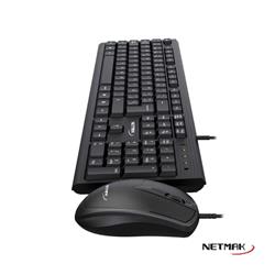 NETMAK COMBO TECLADO-MOUSE  OFICINA NM-KB340