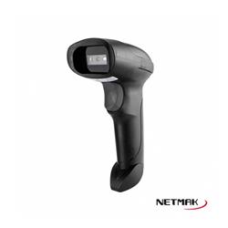 LECTOR CODIGO DE BARRAS QR / 1D /2D USB NETMAK NM-LC207