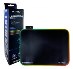 NETMAK PAD MOUSE GAMER RETROILUMINADO NM-LUMINOSA
