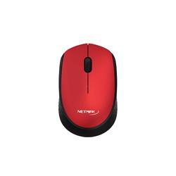 NETMAK MOUSE INALAMBRICO 2.4GHZ ROJO NM-M680-R