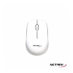 NETMAK MOUSE INALAMBRICO 2.4GHZ BLANCO NM-M680-W