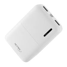 NETMAK BATERIA PORTATIL 5000MAH MICRO/TIPOC BLANCO NM-PB3-W