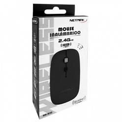 NETMAK MOUSE INALAMBRICO 2.4GHZ BLACK NM-W40