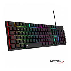 NETMAK TECLADO GAMER RETROILUMINADO USB NM-X408
