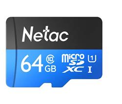 MEMORIA MICROSD 64GB CLASE 10 NETAC P500 STANDAR C