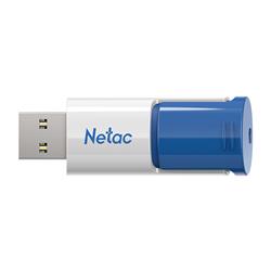 PEN DRIVE 256 GB NETAC U182 3.0 WHITE/BLUE RETRACTIL