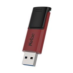 PEN DRIVE 256 GB NETAC U182 3.0 RED/BLACK  RETRACTIL
