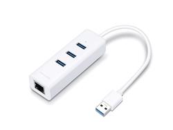 TP-LINK ADAPTADOR USB 3.0 A   3 X USB + ETHERNET RJ45 GIGABIT TL-UE330