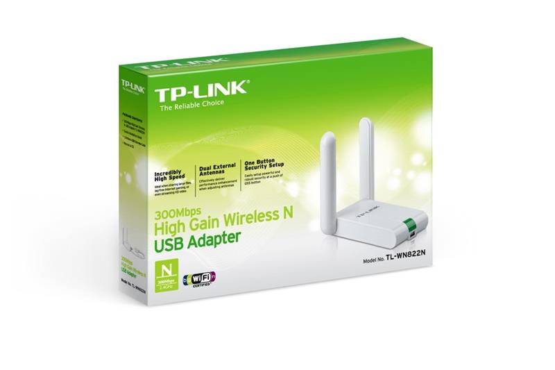 RECEPTOR DE WIFI USB TP-LINK TL-WN822N