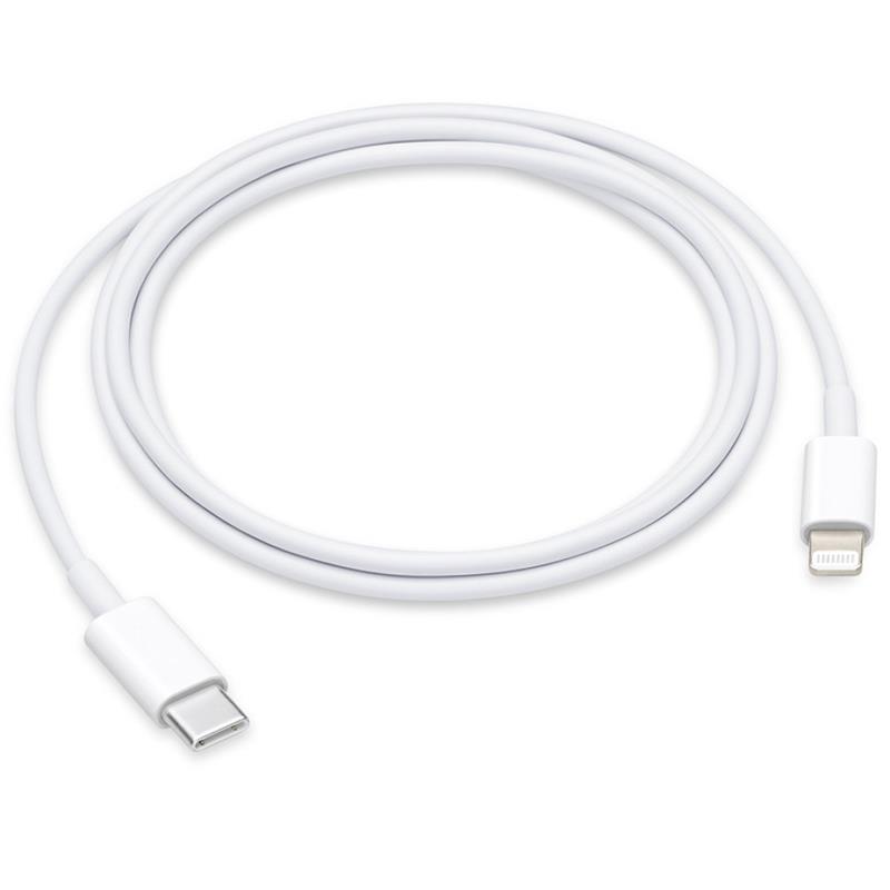 CABLE USB TO IPHONE 1 METRO/LIGHTNING/WHITE USB-3